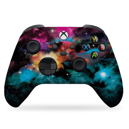 Galaxy Custom Wireless Xbox Controller Compatible with Xbox One and Xbox Series X/S | Proudly Customized in the USA with Durable Hydro-Dip Printing (MODDED)