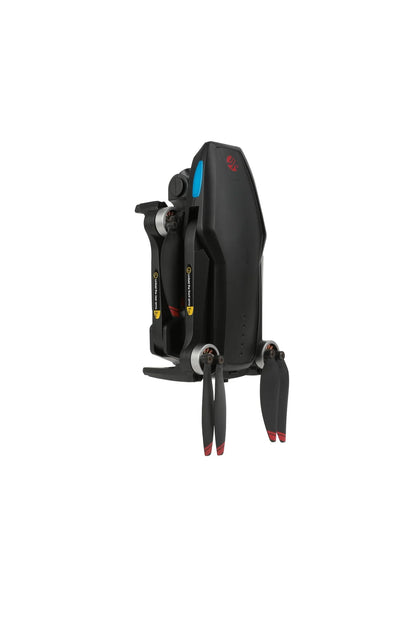 FPV Duo Racing Drone with Goggles and GPS, Black